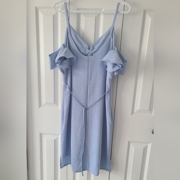 Angeleye Blue Strap/Off-Shoulder Dress - Picture 2 of 4